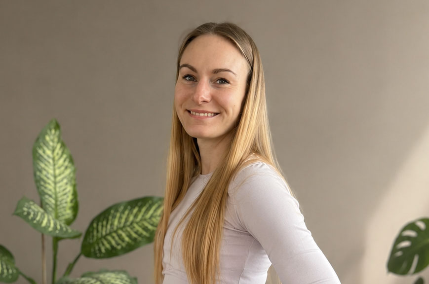Ľubka - inštruktorka power yoga v Habit studio Košice